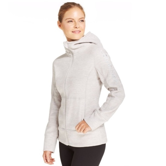 [CK] Fleece Zip Up Jacket - Picture 4 of 4